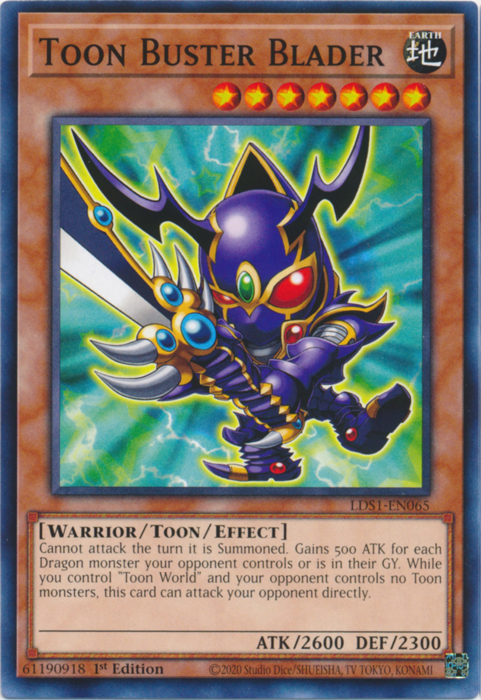 Toon Buster Blader [LDS1-EN065] Common | A1Comics