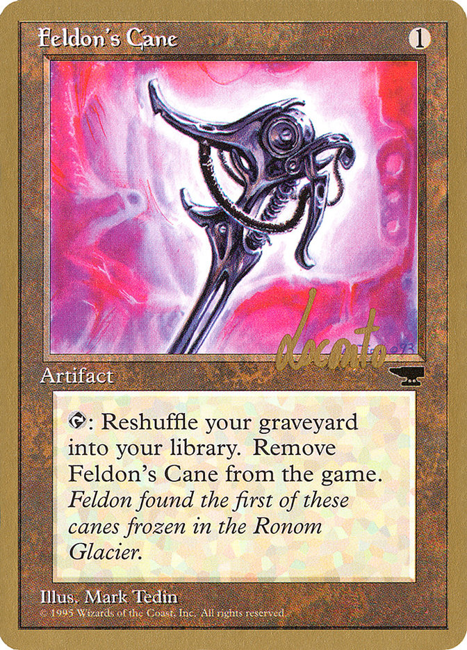 Feldon's Cane (Michael Loconto) [Pro Tour Collector Set] | A1Comics