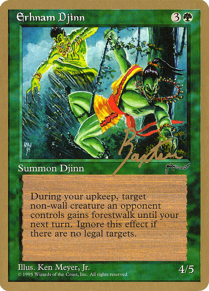 Erhnam Djinn (George Baxter) [Pro Tour Collector Set] | A1Comics