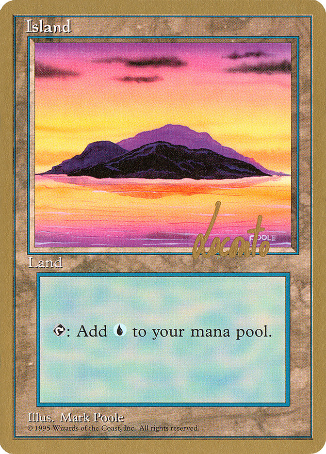 Island (ml368) (Michael Loconto) [Pro Tour Collector Set] | A1Comics