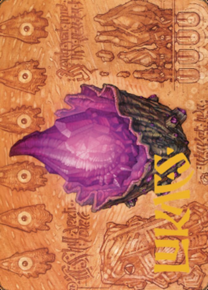 Thorn of Amethyst Art Card (Gold-Stamped Signature) [The Brothers' War Art Series] | A1Comics