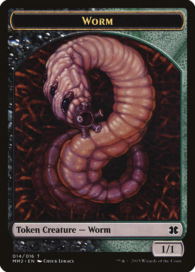 Worm Token [Modern Masters 2015 Tokens] | A1Comics