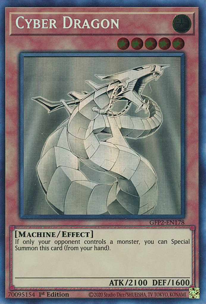 Cyber Dragon [GFP2-EN178] Ghost Rare | A1Comics