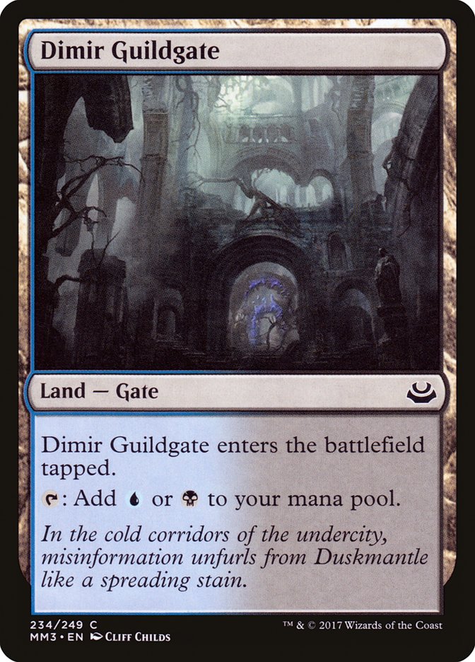 Dimir Guildgate [Modern Masters 2017] | A1Comics