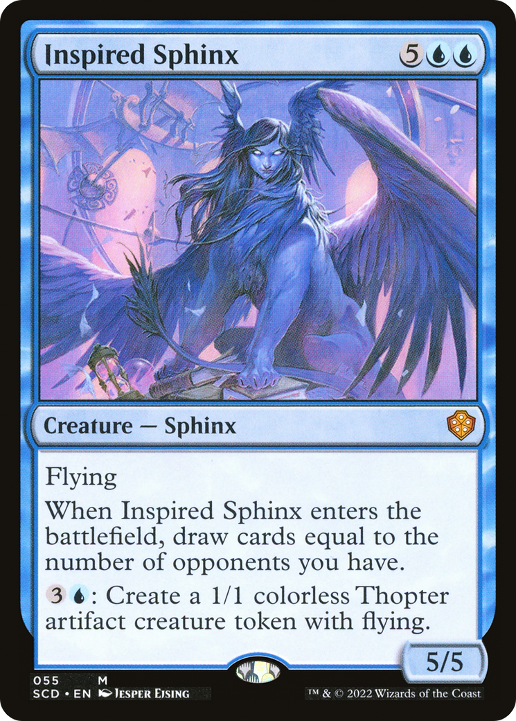 Inspired Sphinx [Starter Commander Decks] | A1Comics