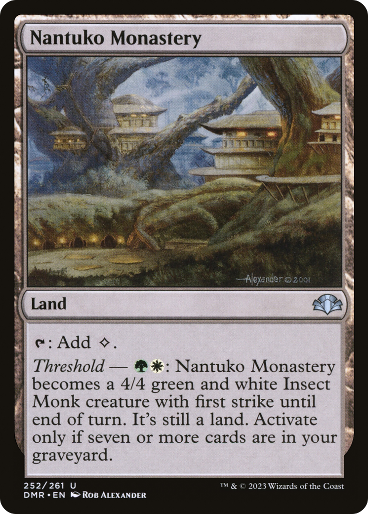 Nantuko Monastery [Dominaria Remastered] | A1Comics