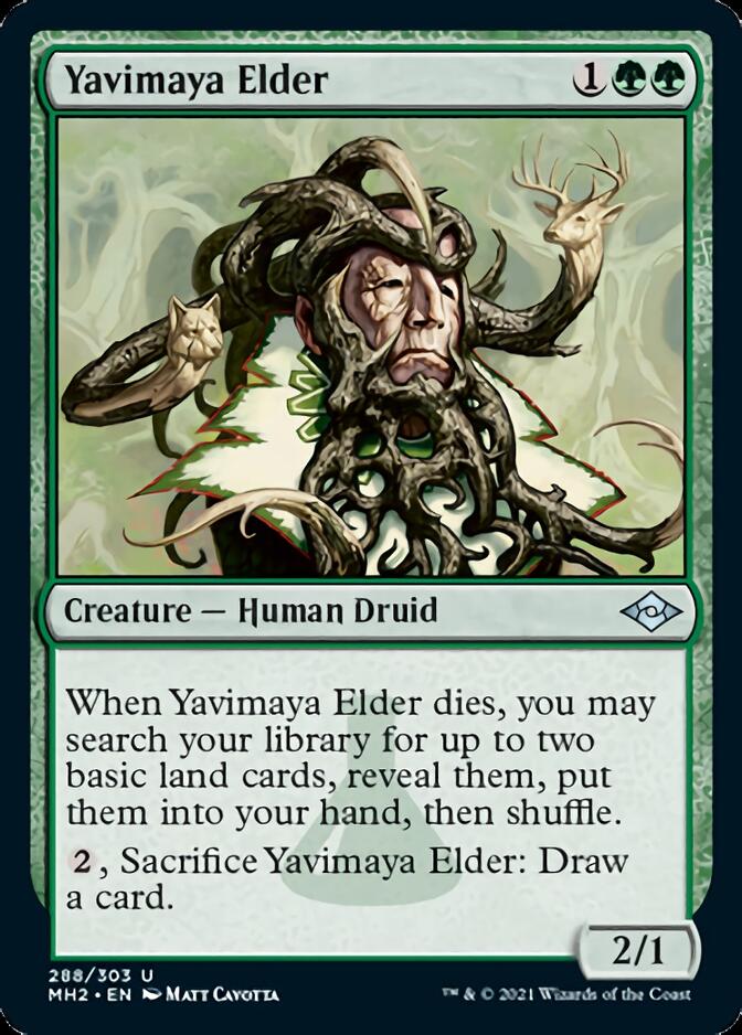 Yavimaya Elder (Foil Etched) [Modern Horizons 2] | A1Comics