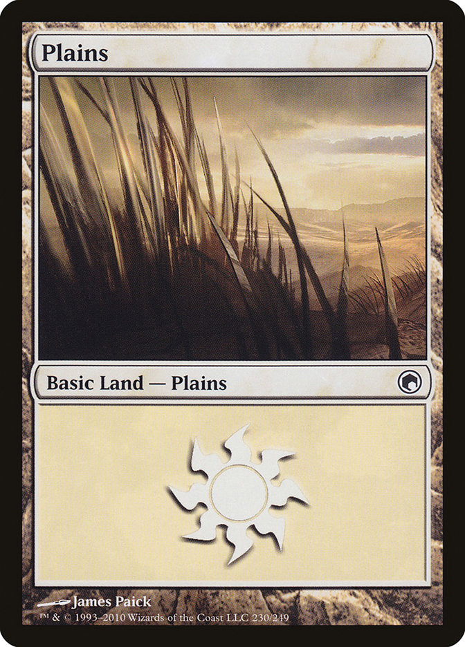 Plains (230) [Scars of Mirrodin] | A1Comics