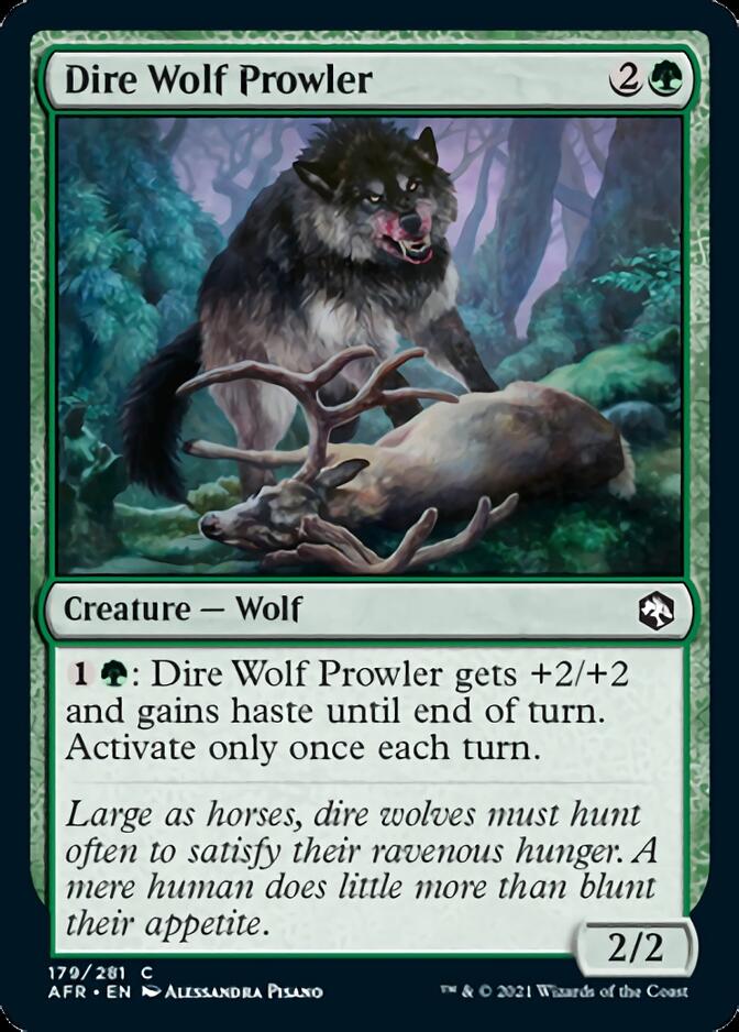 Dire Wolf Prowler [Dungeons & Dragons: Adventures in the Forgotten Realms] | A1Comics