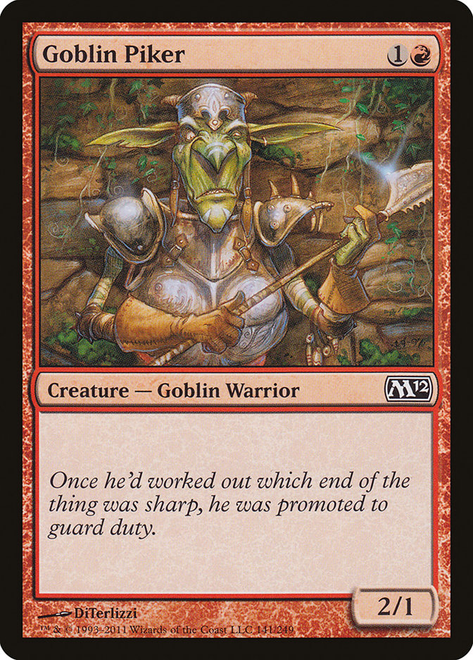 Goblin Piker [Magic 2012] | A1Comics