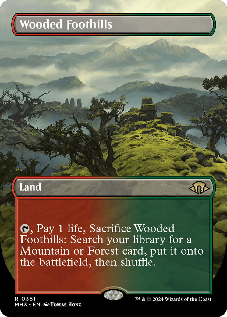 Wooded Foothills (Borderless) [Modern Horizons 3] | A1Comics