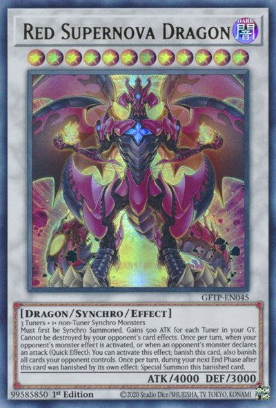 Red Supernova Dragon [GFTP-EN045] Ultra Rare | A1Comics