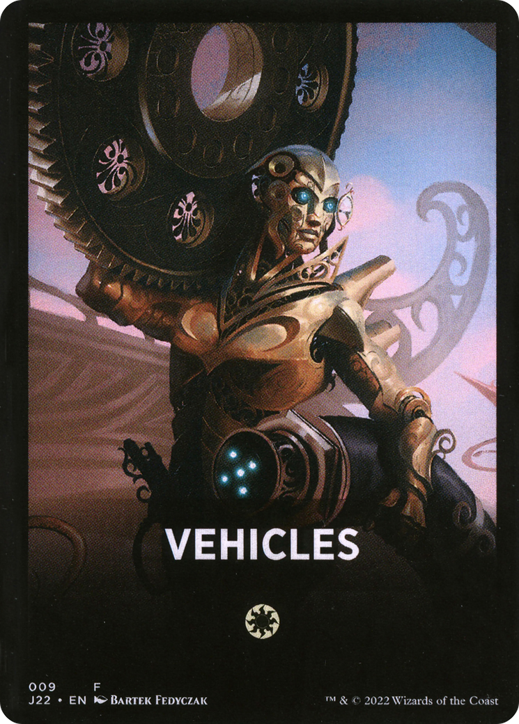 Vehicles Theme Card [Jumpstart 2022 Front Cards] | A1Comics