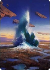 Flooded Strand Art Card [Zendikar Rising Art Series] | A1Comics