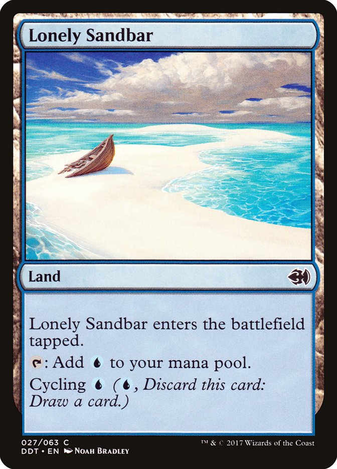 Lonely Sandbar [Duel Decks: Merfolk vs. Goblins] | A1Comics