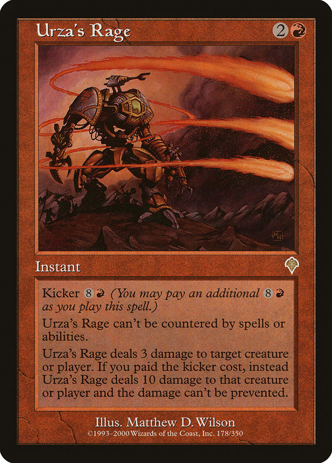 Urza's Rage [Invasion] | A1Comics