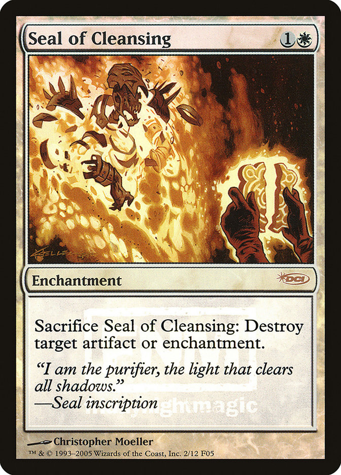 Seal of Cleansing [Friday Night Magic 2005] | A1Comics