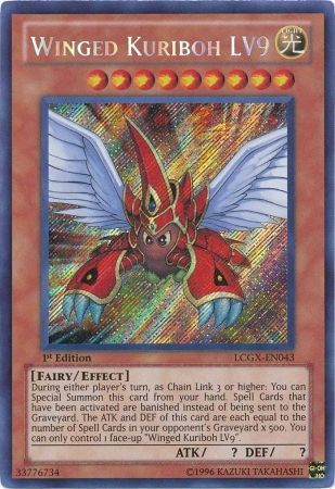 Winged Kuriboh LV9 [LCGX-EN043] Secret Rare | A1Comics