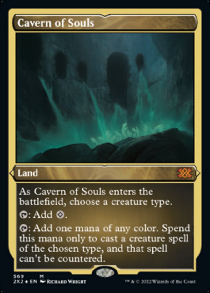 Cavern of Souls (Foil Etched) [Double Masters 2022] | A1Comics