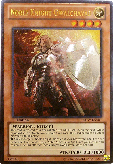 Noble Knight Gwalchavad [LTGY-EN081] Ultimate Rare | A1Comics