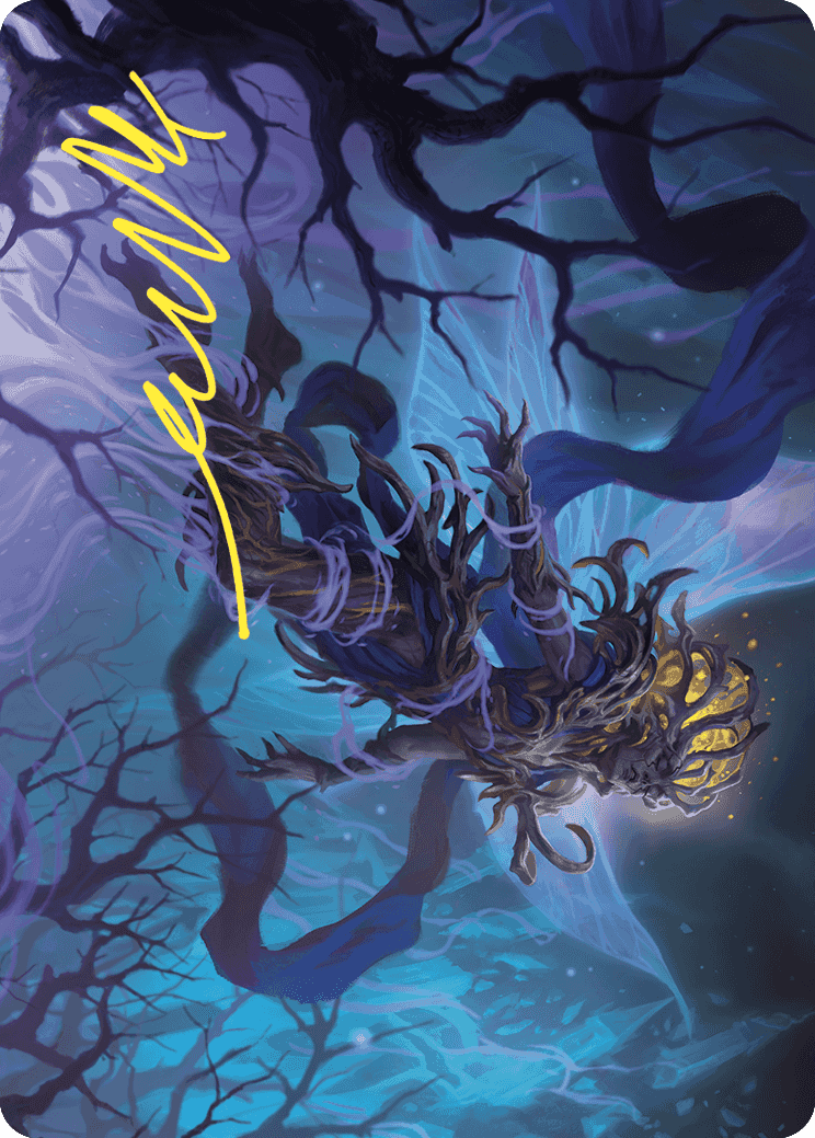 Sleep-Cursed Faerie Art Card (Gold-Stamped Signature) [Wilds of Eldraine Art Series] | A1Comics