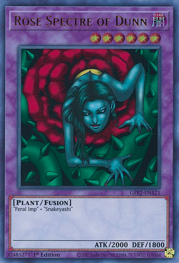 Rose Spectre of Dunn [GFP2-EN121] Ultra Rare | A1Comics