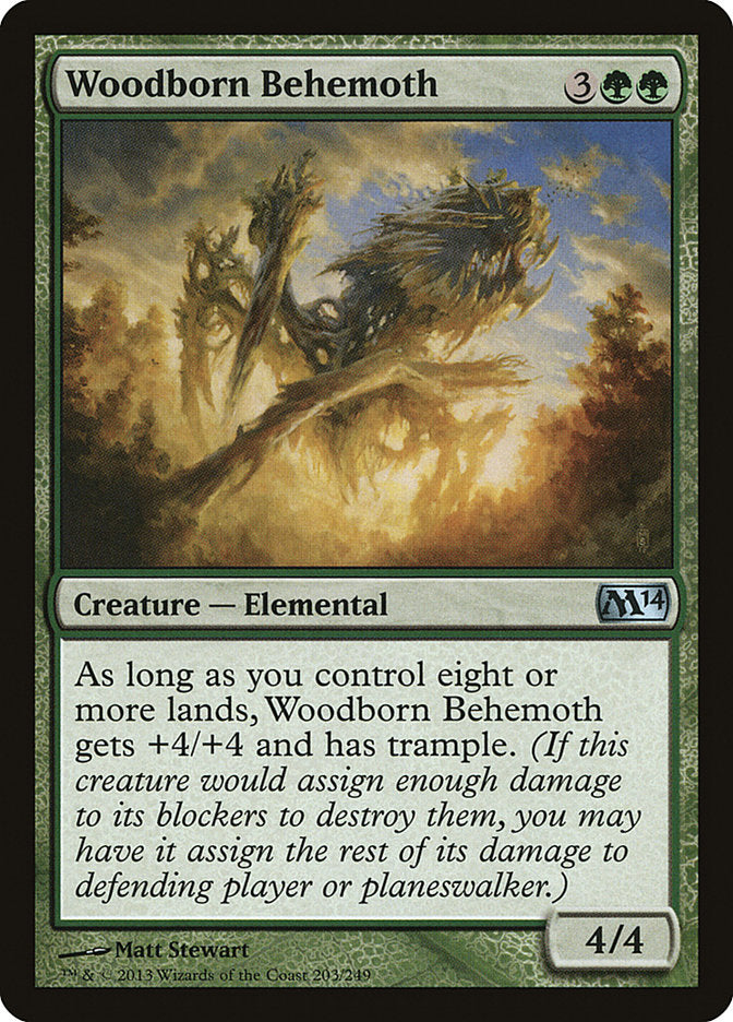 Woodborn Behemoth [Magic 2014] | A1Comics