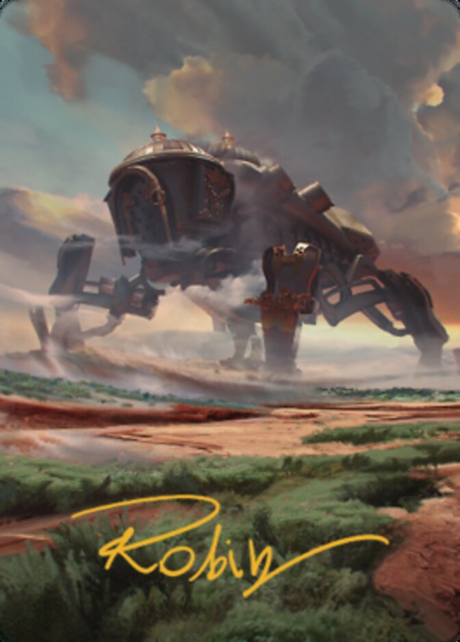 Plains (2) Art Card (Gold-Stamped Signature) [The Brothers' War Art Series] | A1Comics