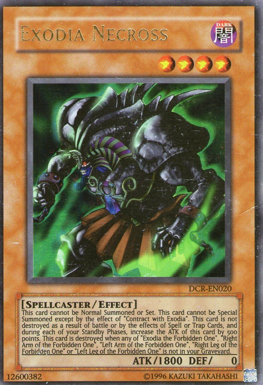 Exodia Necross [DCR-EN020] Ultra Rare | A1Comics