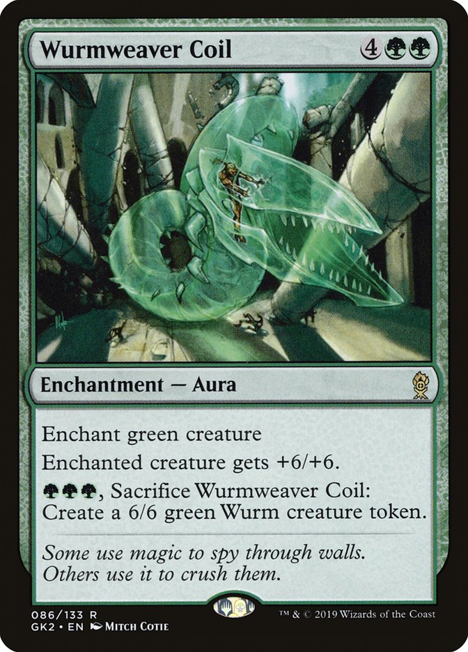 Wurmweaver Coil [Ravnica Allegiance Guild Kit] | A1Comics