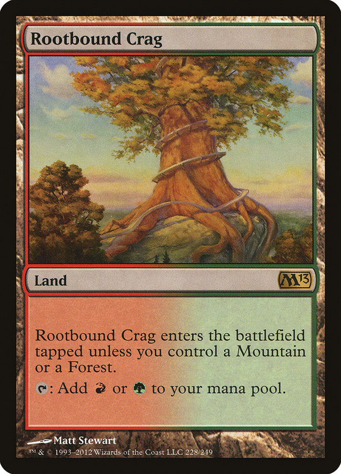 Rootbound Crag [Magic 2013] | A1Comics