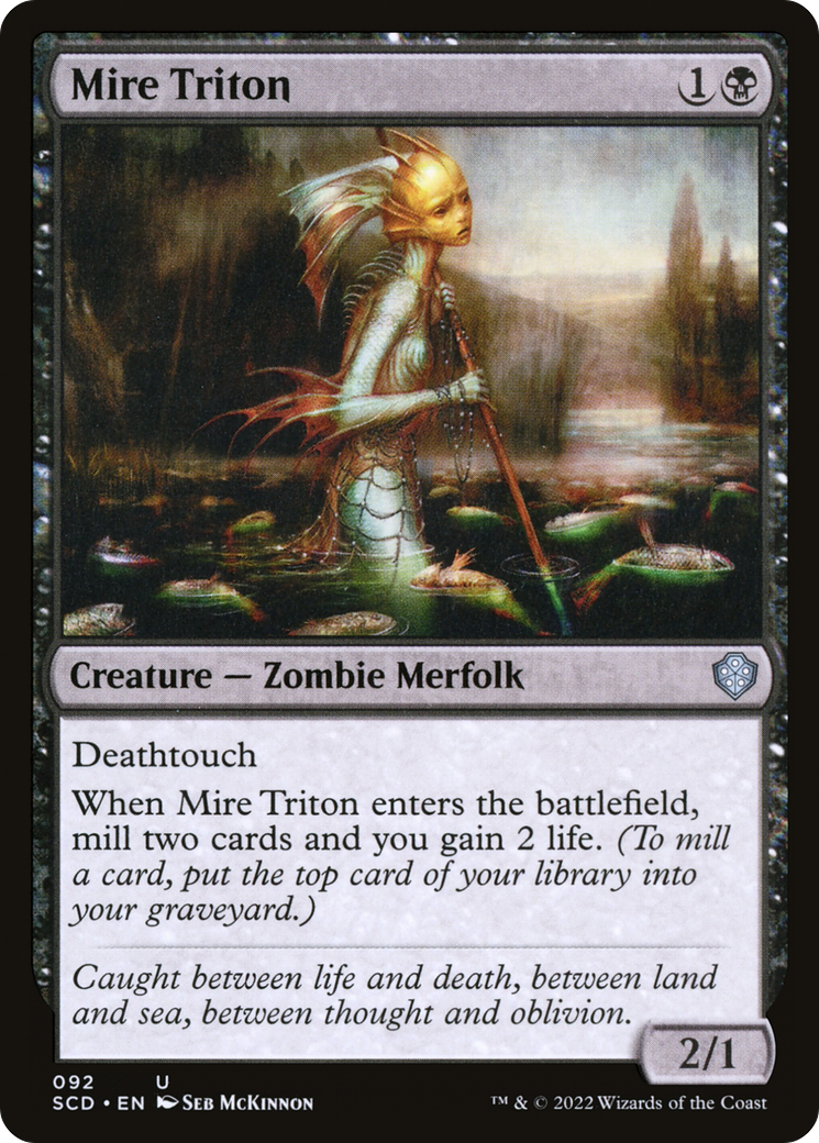 Mire Triton [Starter Commander Decks] | A1Comics