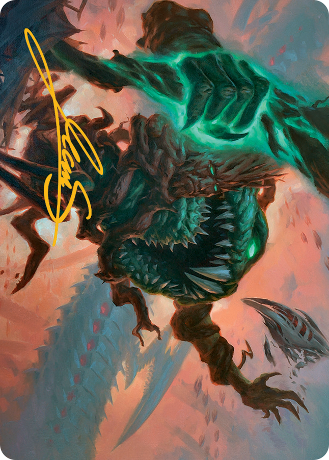 Yargle and Multani Art Card (Gold-Stamped Signature) [March of the Machine Art Series] | A1Comics