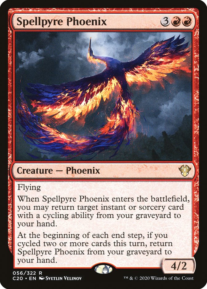 Spellpyre Phoenix [Commander 2020] | A1Comics