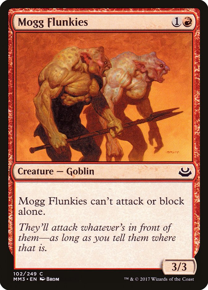 Mogg Flunkies [Modern Masters 2017] | A1Comics