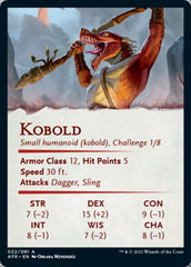 Kobold Art Card [Dungeons & Dragons: Adventures in the Forgotten Realms Art Series] | A1Comics