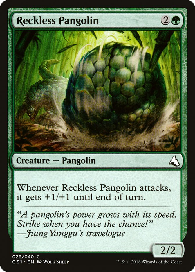 Reckless Pangolin [Global Series Jiang Yanggu & Mu Yanling] | A1Comics