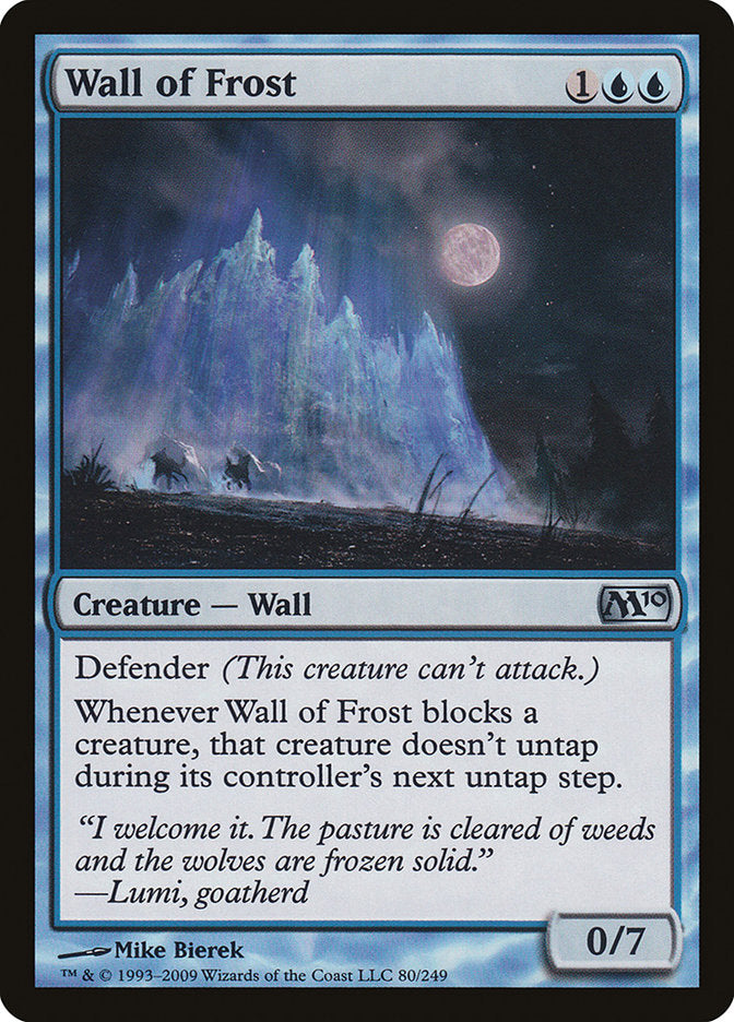 Wall of Frost [Magic 2010] | A1Comics