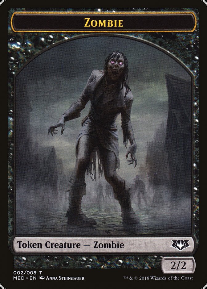 Zombie Token [Mythic Edition Tokens] | A1Comics