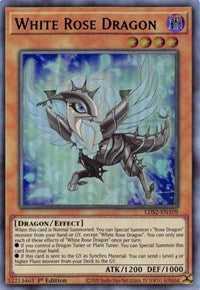 White Rose Dragon (Blue) [LDS2-EN109] Ultra Rare | A1Comics