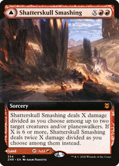 Shatterskull Smashing // Shatterskull, the Hammer Pass (Extended Art) [Zendikar Rising] | A1Comics