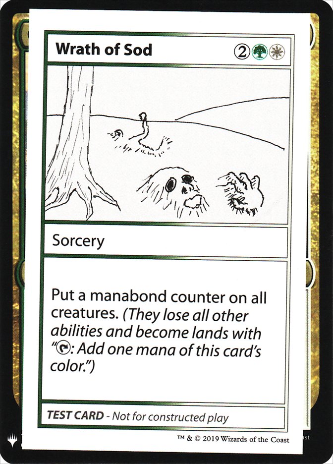 Wrath of Sod [Mystery Booster Playtest Cards] | A1Comics