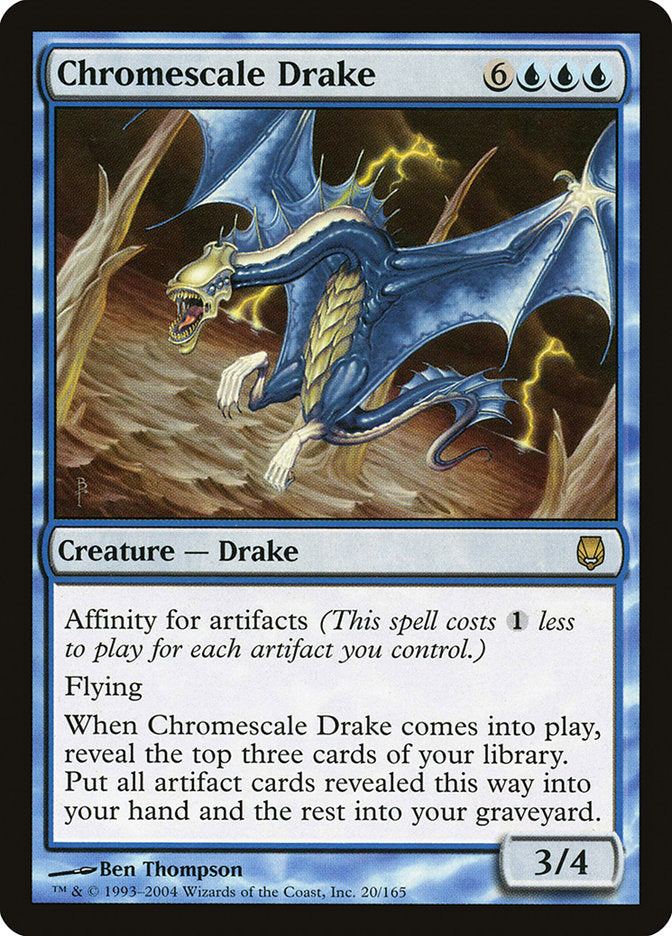 Chromescale Drake [Darksteel] | A1Comics