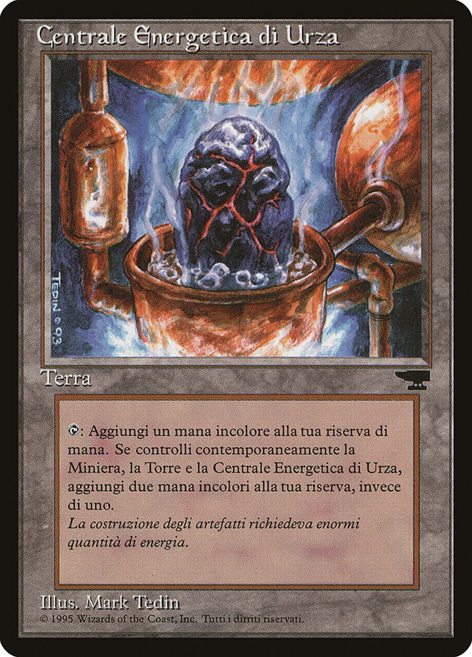 Urza's Power Plant (Sphere) (Italian) - "Centrale Energetica di Urza" [Rinascimento] | A1Comics