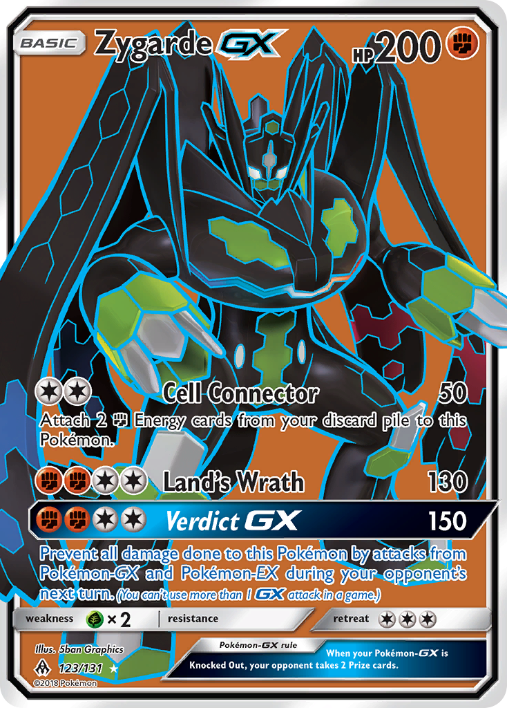 Zygarde GX (123/131) [Sun & Moon: Forbidden Light] | A1Comics