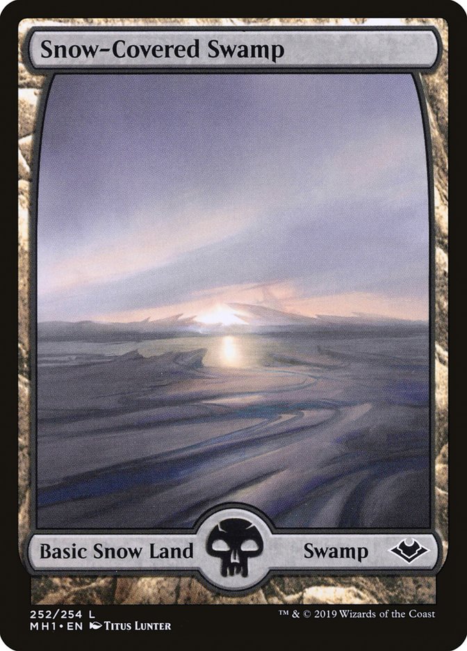 Snow-Covered Swamp [Modern Horizons] | A1Comics