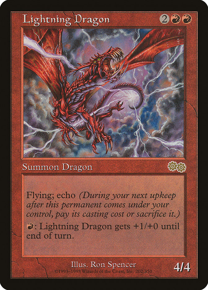 Lightning Dragon [Urza's Saga] | A1Comics