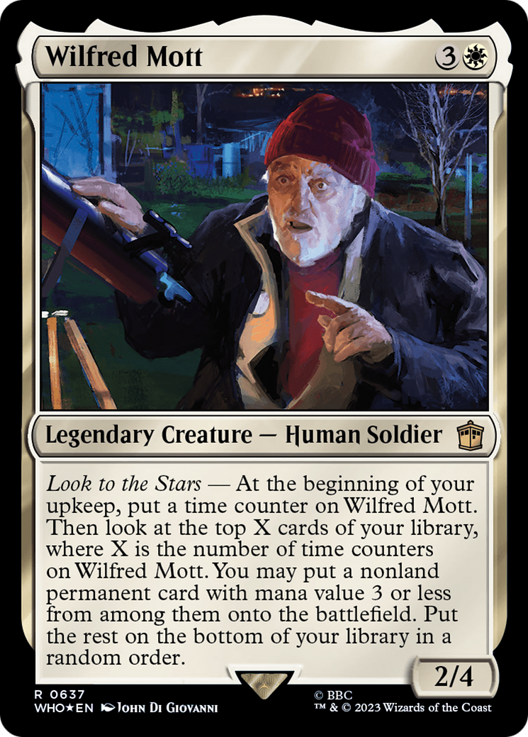 Wilfred Mott (Surge Foil) [Doctor Who] | A1Comics