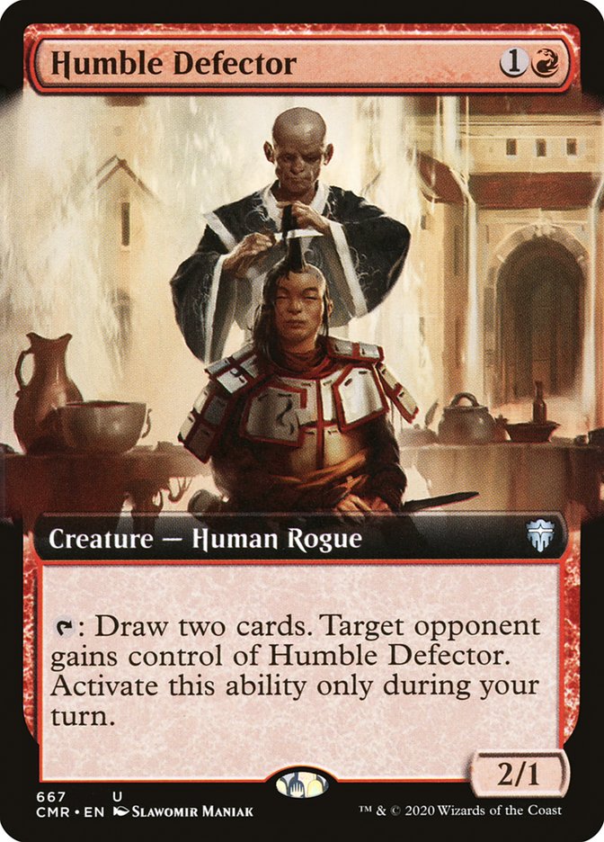 Humble Defector (Extended Art) [Commander Legends] | A1Comics