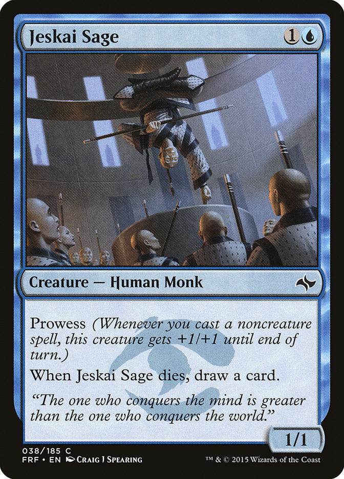 Jeskai Sage [Fate Reforged] | A1Comics